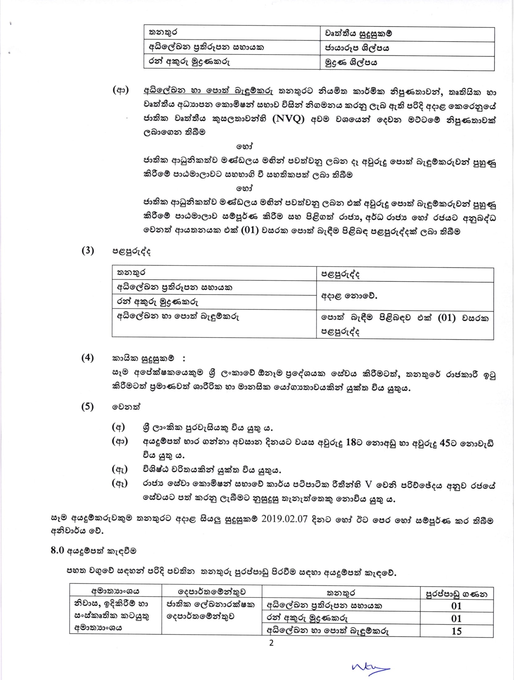 Archival Reprography Assistant, Gold Guilder, Archival & Book Binder - Department of National Archives